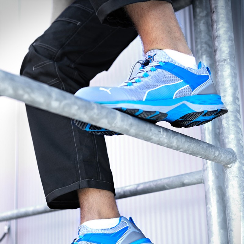 Puma 64.386 XCITE GREY LOW S1P ESD HRO SRC, Delovna obutev, Nizki delovni čevlji, S1 / S1P, ESD