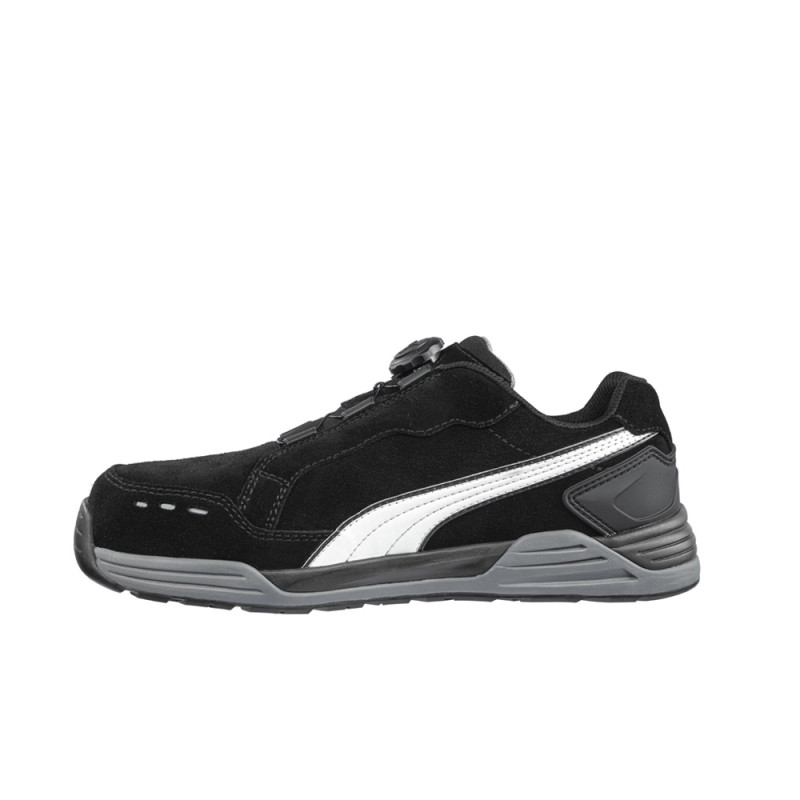 Puma 64.4651 AIRTWIST DISC BLACK LOW S3 ESD, Delovna obutev, Nizki delovni čevlji, S3, ESD