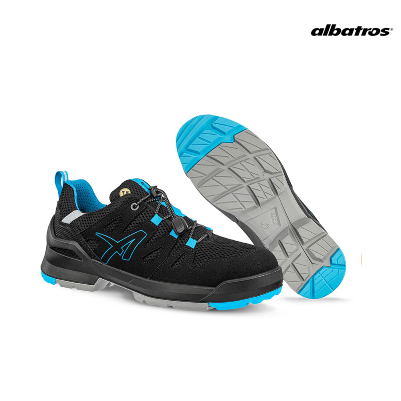 Albatros FASTPACK 64.804 S1PL ESD FO SR, Delovna obutev, Nizki delovni čevlji, Ženski delovni čevlji, S1 / S1P, ESD