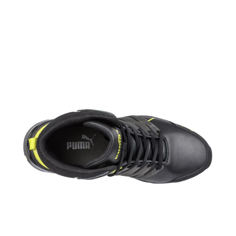 Puma 63.388 VELOCITY 2.0 YELLOW MID S3 ESD HRO SRC, Delovna obutev, Visoki delovni čevlji, S3, ESD