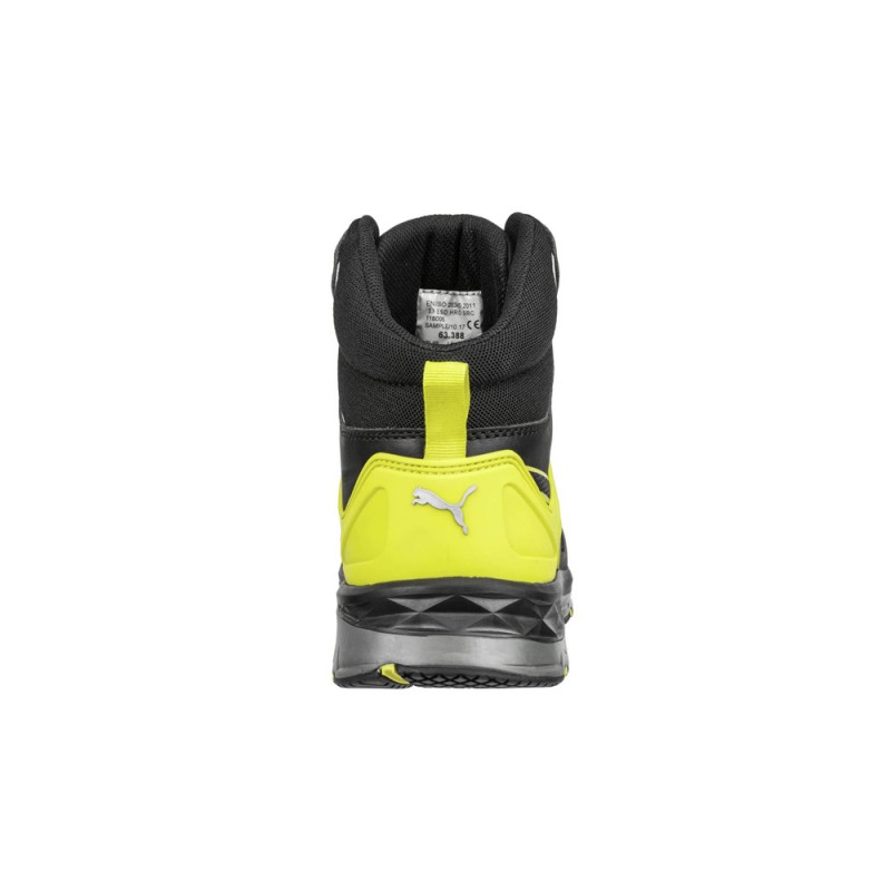 Puma 63.388 VELOCITY 2.0 YELLOW MID S3 ESD HRO SRC, Delovna obutev, Visoki delovni čevlji, S3, ESD