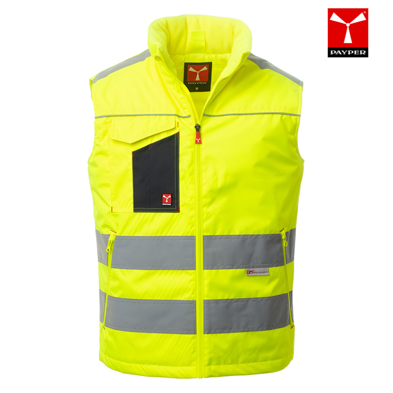 Payper delovni brezrokavnik Task - dobroviden Hi-Vis, Delovni brezrokavniki - telovniki