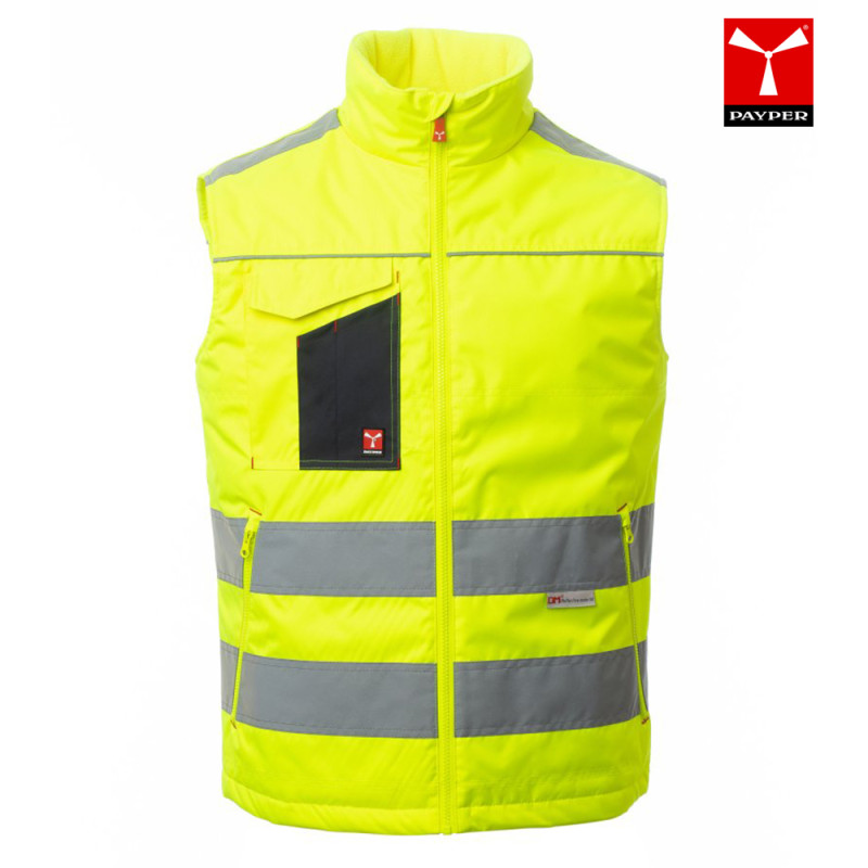Payper delovni brezrokavnik Task - dobroviden Hi-Vis, Delovni brezrokavniki - telovniki