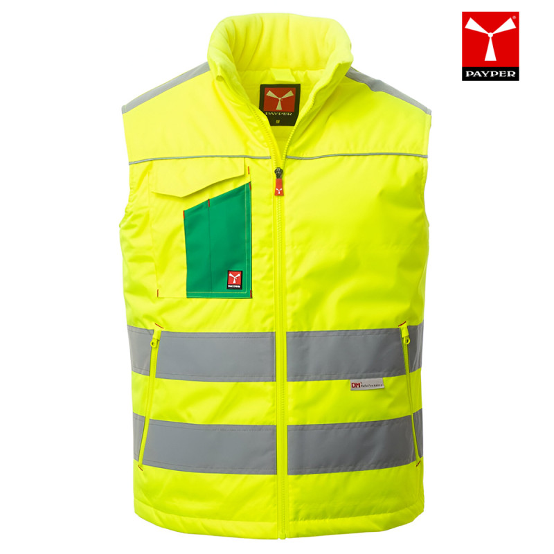 Payper delovni brezrokavnik Task - dobroviden Hi-Vis, Delovni brezrokavniki - telovniki