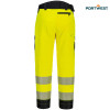 Portwest dobrovidne delovne hlače DX453 DX4 Hi-Vis, Dobrovidna delovna oblačila, Dobrovidne delovne hlače, Dobrovidne delovne hlače do pasu