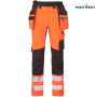Portwest dobrovidne delovne hlače DX454 DX4 Hi-Vis Craft