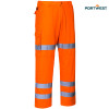 Portwest dobrovidne delovne hlače Hi-Vis Three Band RT49, Dobrovidna delovna oblačila, Dobrovidne delovne hlače, Dobrovidne delovne hlače do pasu