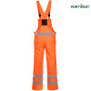 Portwest dobrovidne dežne delovne hlače S388 Hi-Vis, Dobrovidna delovna oblačila, Dobrovidne delovne hlače, Dobrovidne dežne hlače