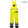 Portwest dobrovidne dežne delovne hlače S488 Hi-Vis, Dobrovidna delovna oblačila, Dobrovidne delovne hlače, Dobrovidne dežne hlače