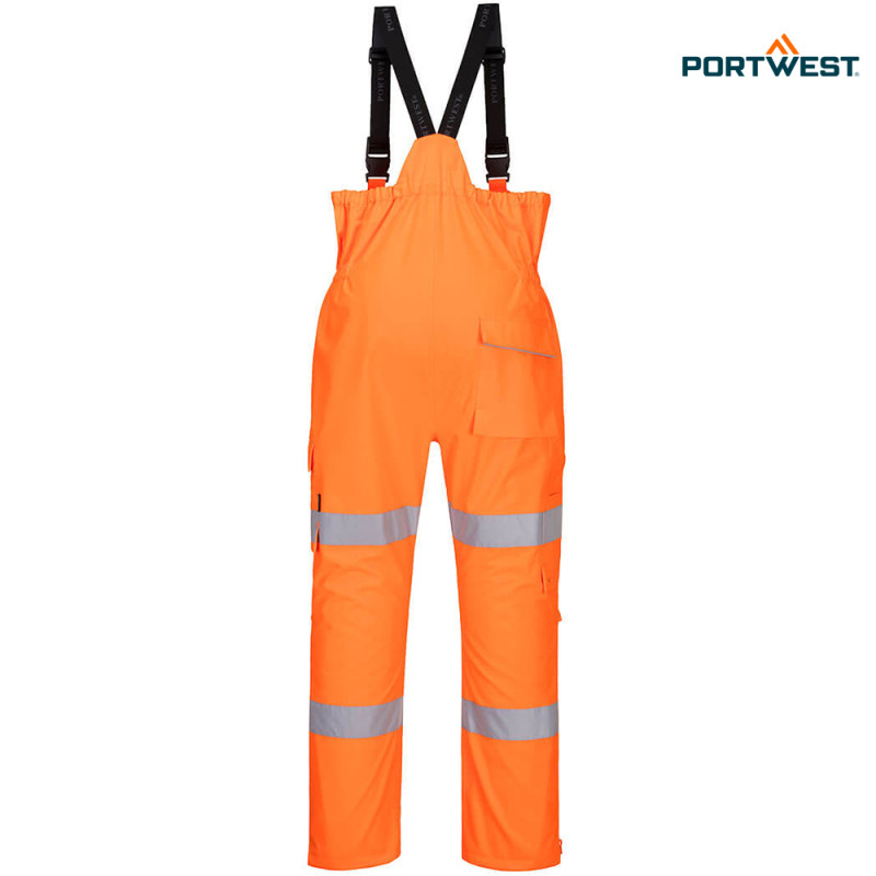 Portwest dobrovidne dežne delovne hlače S594 Extreme Hi-Vis, Dobrovidna delovna oblačila, Dobrovidne delovne hlače, Dobrovidne dežne hlače