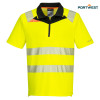 Portwest dobrovidna delovna polo majica DX412 Hi-Vis DX4, Dobrovidna delovna oblačila, Dobrovidne delovne majice, Dobrovidne polo majice