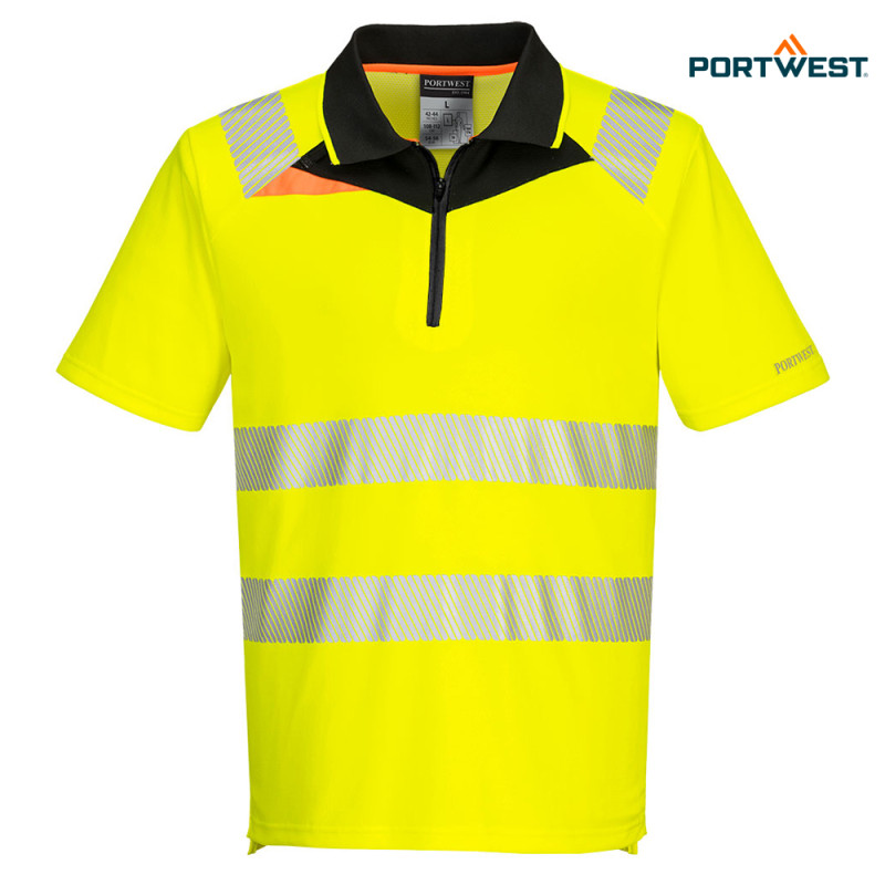 Portwest dobrovidna delovna polo majica DX412 Hi-Vis DX4, Dobrovidna delovna oblačila, Dobrovidne delovne majice, Dobrovidne polo majice