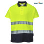 Portwest dobrovidna delovna polo majica S174 Hi-Vis Cotton Comfort