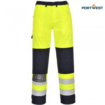 Portwest multinorm delovne hlače Hi-Vis FR62